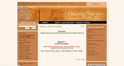 Desktop Screenshot of idealnewnetrze.pl